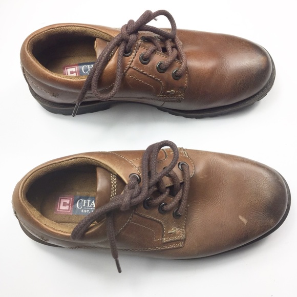 chaps brown dress shoes